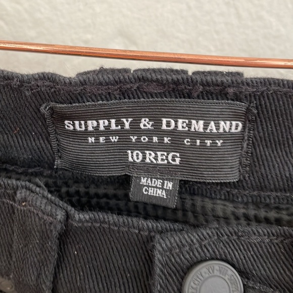 SUPPLY AND DEMAND Boys Skinny Jeans Size 10 - Picture 4 of 11